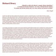 Text z katalogu � Richard Drury