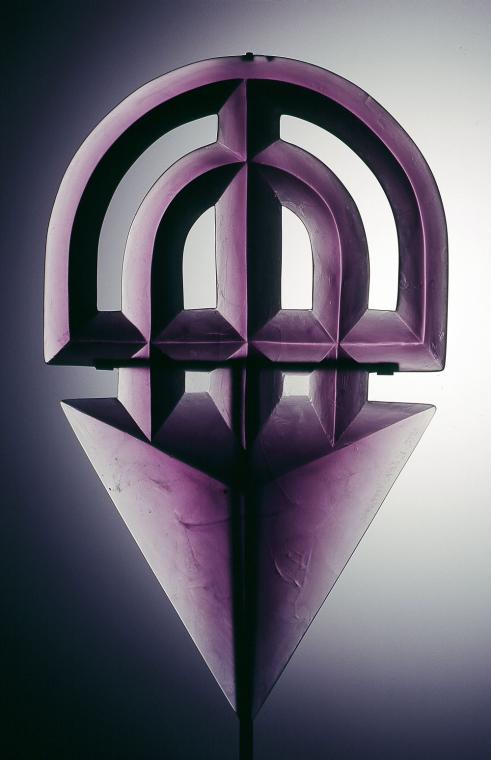 Violet mask