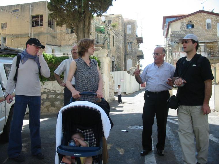 Visit of Tour of Coexistence Walks in Wadi Nisnas