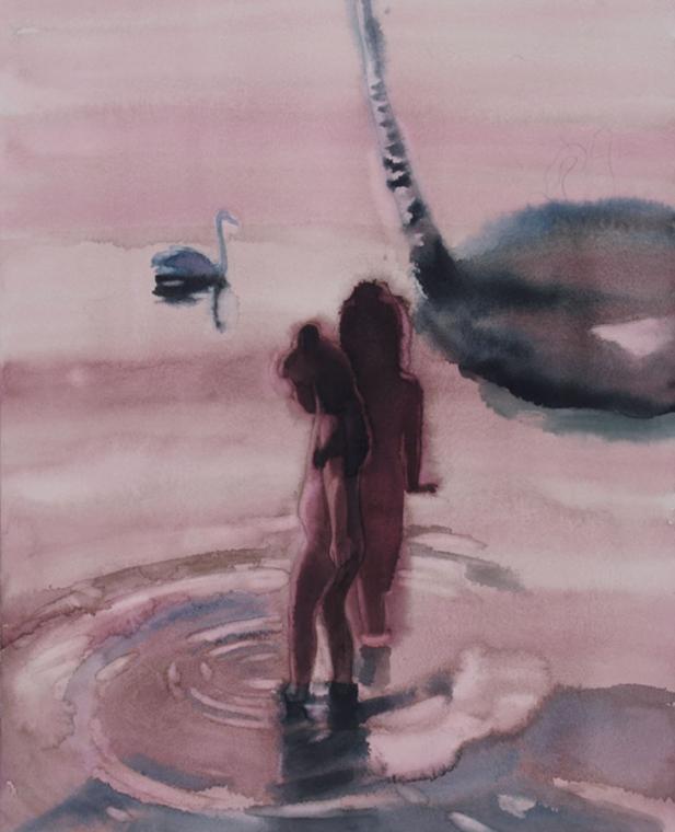 Rose-colored Lake
