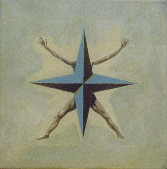 From the Wings Cycle: Man Behind a Star